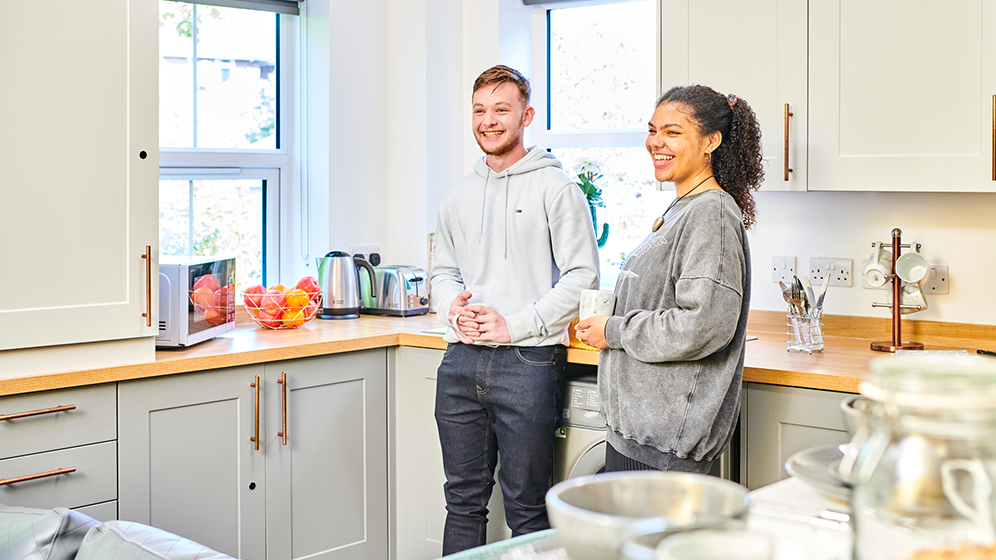 Marris House shared kitchen